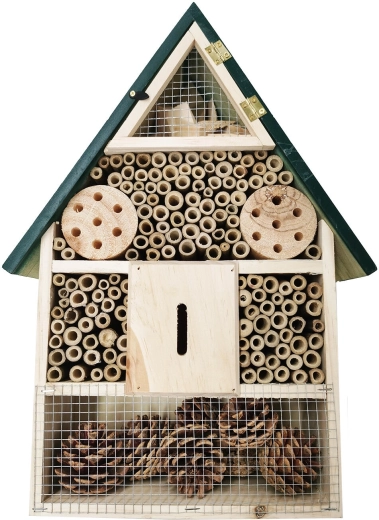 Hotel de insecte din lemn 39,5 × 28 × 8 cm