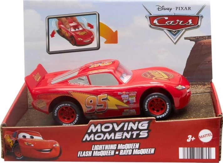 Mattel Cars Zygzak McQueen cu expresii faciale mobile