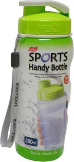 Sticlă de apă din plastic 500 ml verde