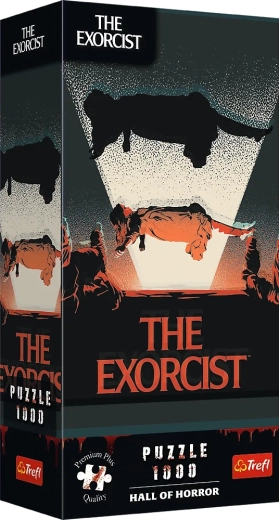 Puzzle Trefl Premium Plus Hall of Horror: Exorcistul 1000 de piese