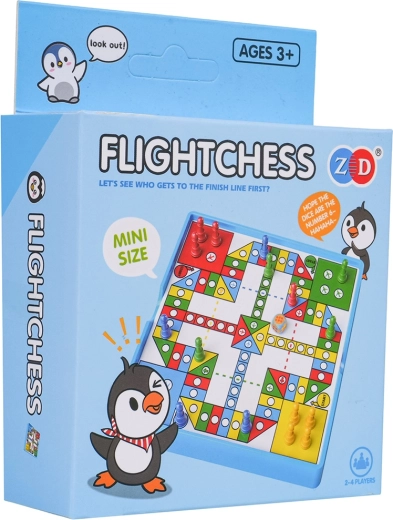 Joc de masă Ludo mini – pinguin