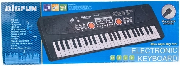 Claviatură muzicală pentru copii Madej cu microfon