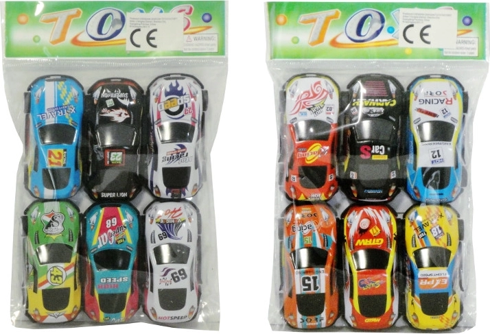 Mașinuță din plastic cu mecanism cu volant