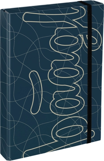 Baagl mapă pentru caiete școlare A4 Jumbo Wave