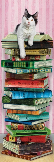 Puzzle vertical 'Pisica academică' 1000 de piese