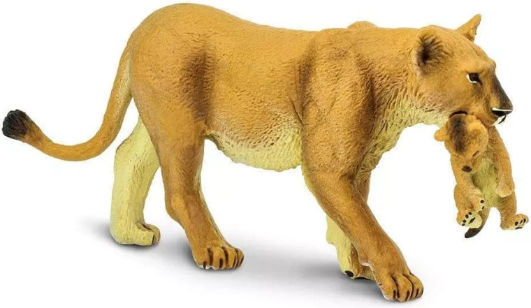 Figurină leoaică cu pui Safari Ltd. - 1 bucată
