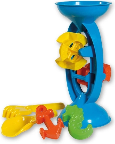 moară de apă pentru nisip 28 cm cu set de accesorii