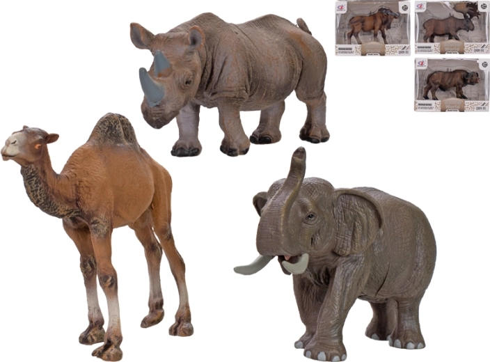 Zoolandia figurine din plastic cu animale 11–13 cm, mix de specii