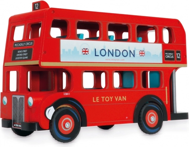 Autobuz etajat din lemn Le Toy Van Londra