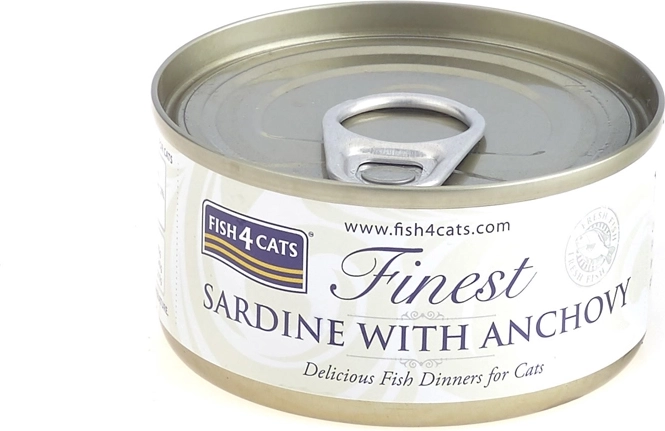 Fish4Cats conservă pentru pisici sardină cu anșoa 70 g