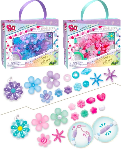 Tasia set floral pentru realizarea bijuteriilor 200+ piese