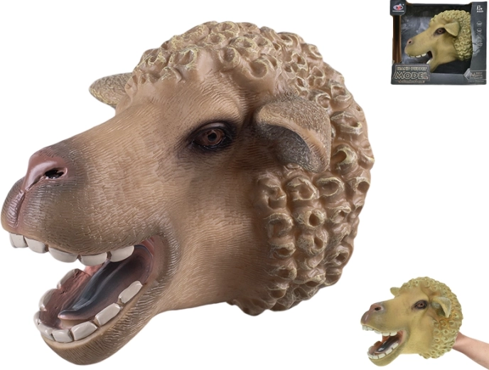 Păpușă de mână oiță 20 cm pentru copii de la 3 ani