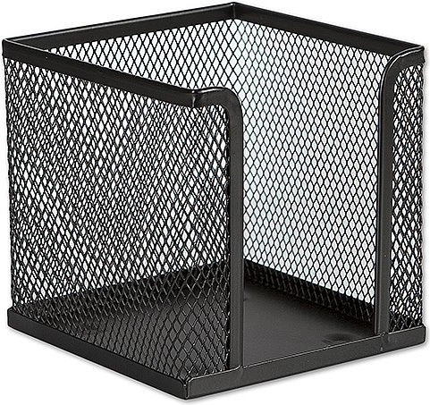 Suport metalic pentru notițe, negru