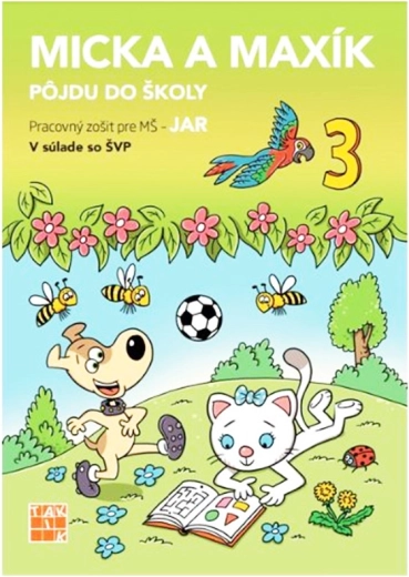 Micka și Maxík merg la școală: primăvara - 1 bucată
