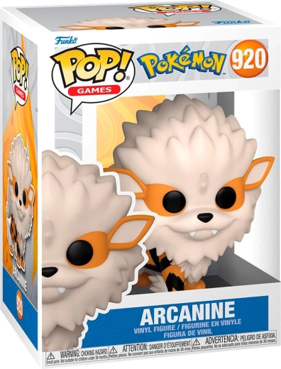 Funko Pop! Games Pokémon Arcanine (Arkani) #920 - 1 bucată