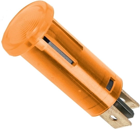 Lumină de semnalizare portocalie 12 V DC