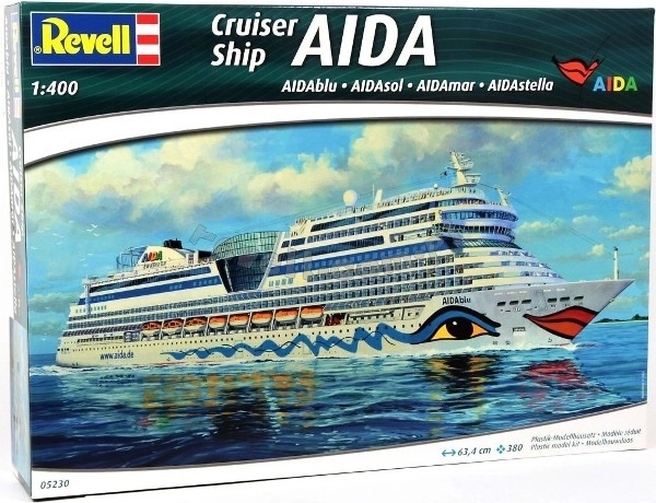 Model de navă din plastic AIDA Cruiser