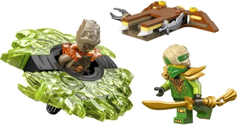 Lego Ninjago: Lloyd vs. monstru pământean – set spinner