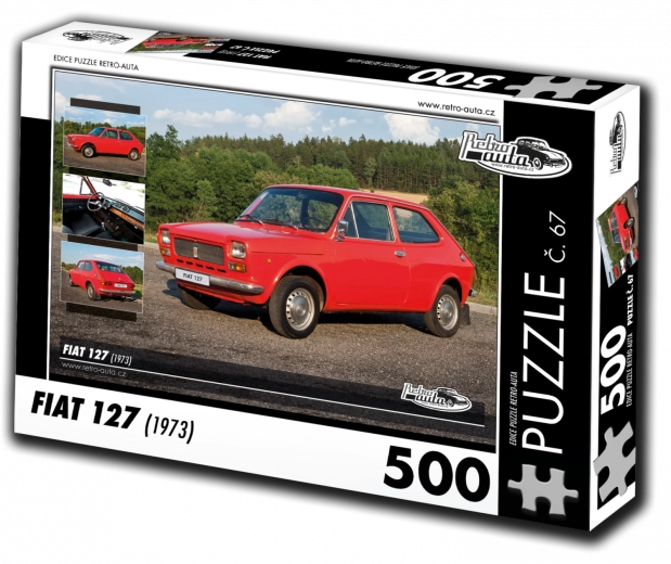 RETRO-AUTA Puzzle Fiat 127 500 piese