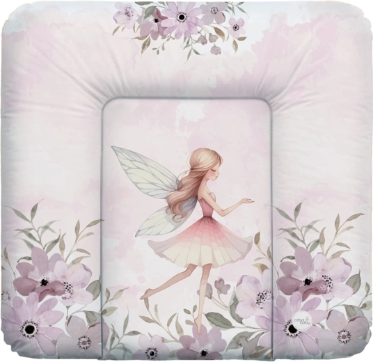 Ceba Baby saltea moale de înfășat pentru comodă Basic Meadow Fairy 75 × 72 cm