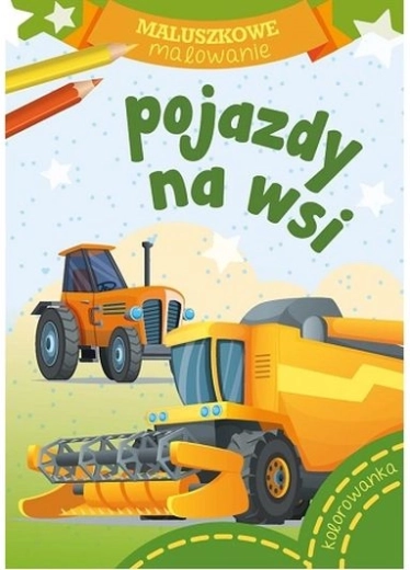 Micuții colorează: Vehicule la fermă