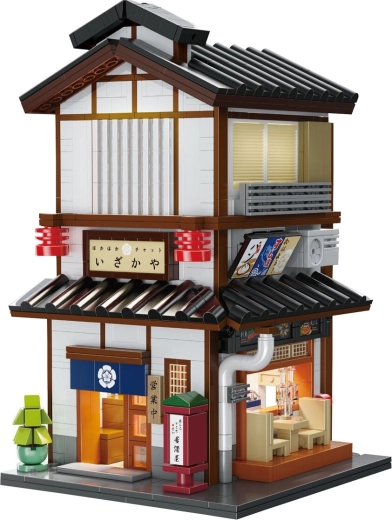 Bar japonez de tapas CaDA din set de construcție, la scara 1:30
