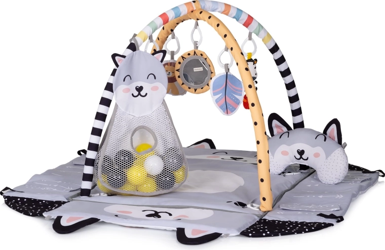 Chipolino salteluță de joacă cu mingi 2în1 Fun Zone multicolor