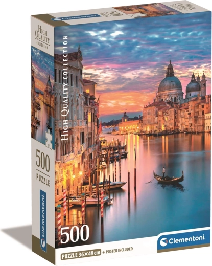 Puzzle 500 piese Veneția Luminată