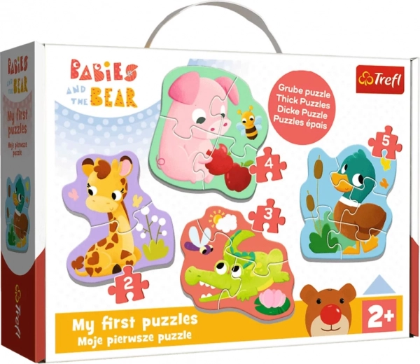 Puzzle Baby Classic – animăluțe pentru bebeluși TREFL