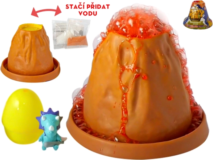 Vulcan interactiv cu dinozaur Crazy Dino