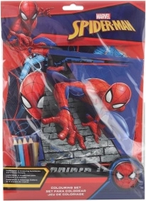 Set de cărți de colorat SPIDERMAN pentru copii