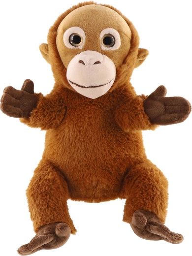 Păpușă de mână orangutan 23 cm