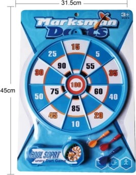 Țintă de darts pentru copii și adulți 32 × 2 × 45 cm