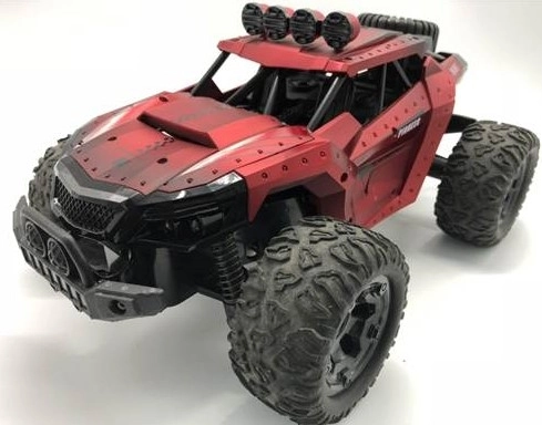 Mașină RC off-road Pioneer 1:12 cu cameră – roșu