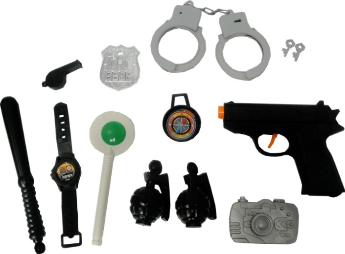 set de poliție pentru copii