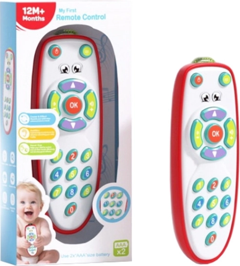 Telecomandă pentru copii cu efecte luminoase și sonore