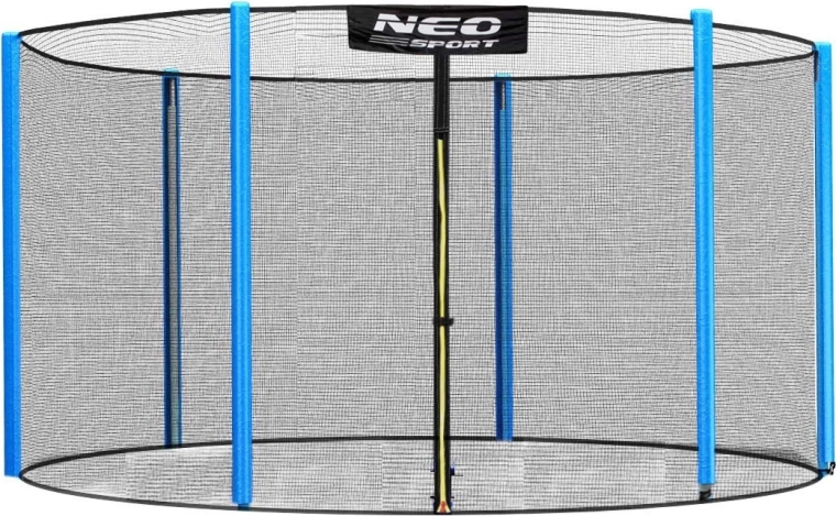 Plasă exterioară de protecție pentru trambulină Neo-Sport 183 cm 6 ft pentru 6 stâlpi