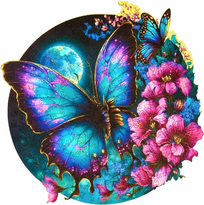 Puzzle din lemn fluture 500 piese ESC WELT