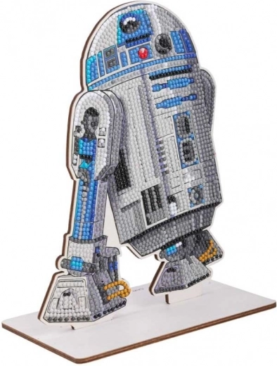 Pictură cu diamante XL Star Wars: R2-D2