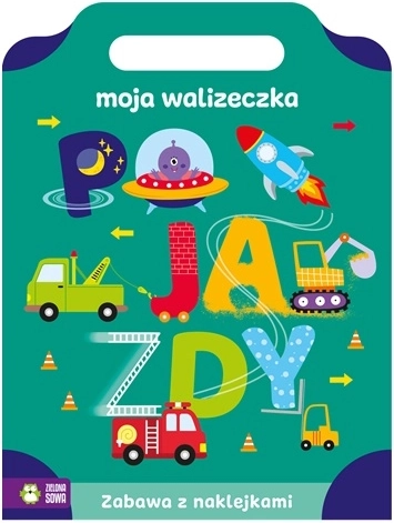 Cărțile mele de colorat tip valiză – Vehicule