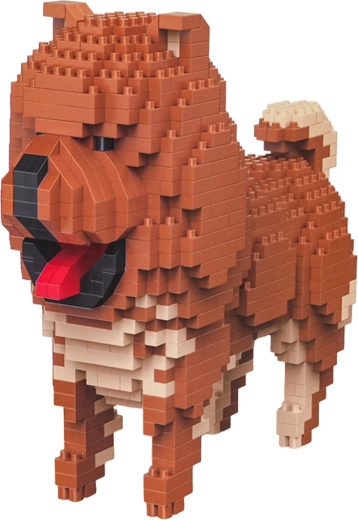 Set de construcție Chow Chow din 800 de piese