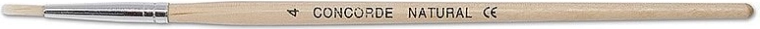 Pensulă CONCORDE Natural rotundă nr. 4
