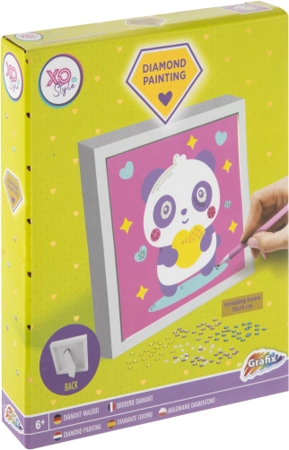 Set de pictură cu diamante cu ramă pentru copii – Unicorn
