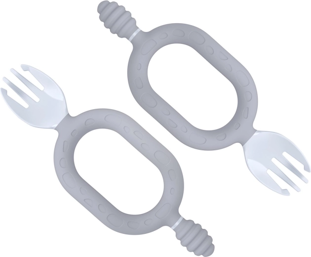 Bibado sporkit furculiță multifuncțională 2în1 mist (2 buc)