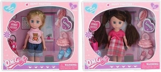 Păpuși OMGirly cu accesorii (2 buc.)