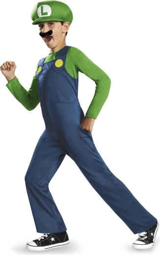 Costum pentru copii Luigi (Super Mario) 7–8 ani