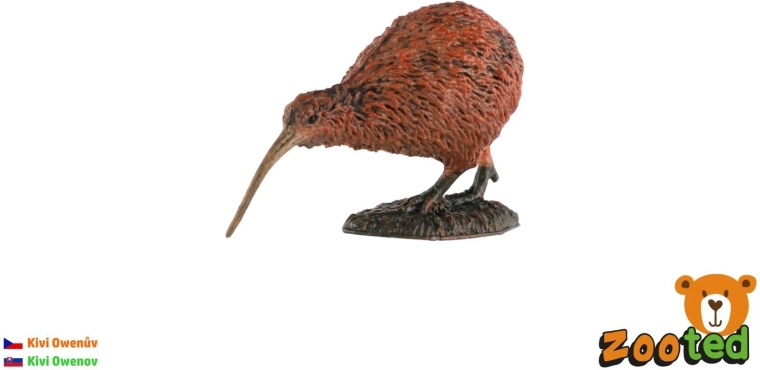Figurină din plastic cu kiwiul lui Owen, 7 cm