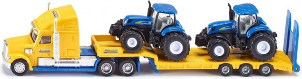 Autocamion cu tractoare New Holland