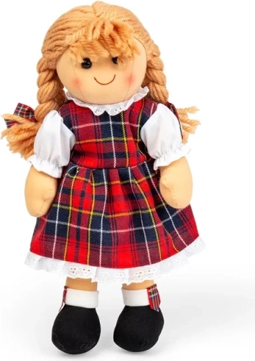 Păpușă din material textil Bigjigs Toys Iona 30 cm
