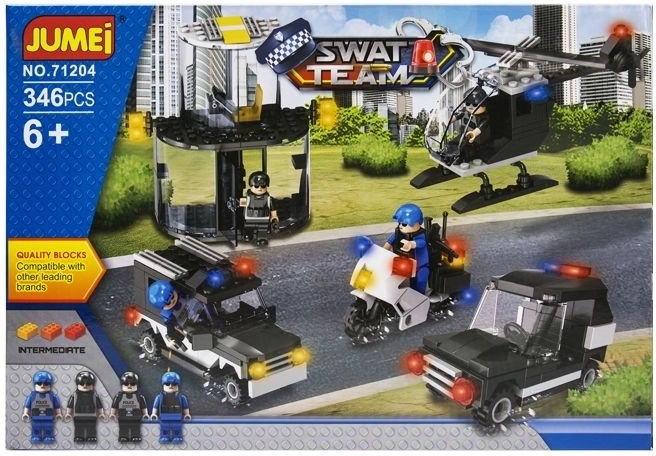 Jumei echipa SWAT – serviciile unității speciale (346 piese) - 1 bucată